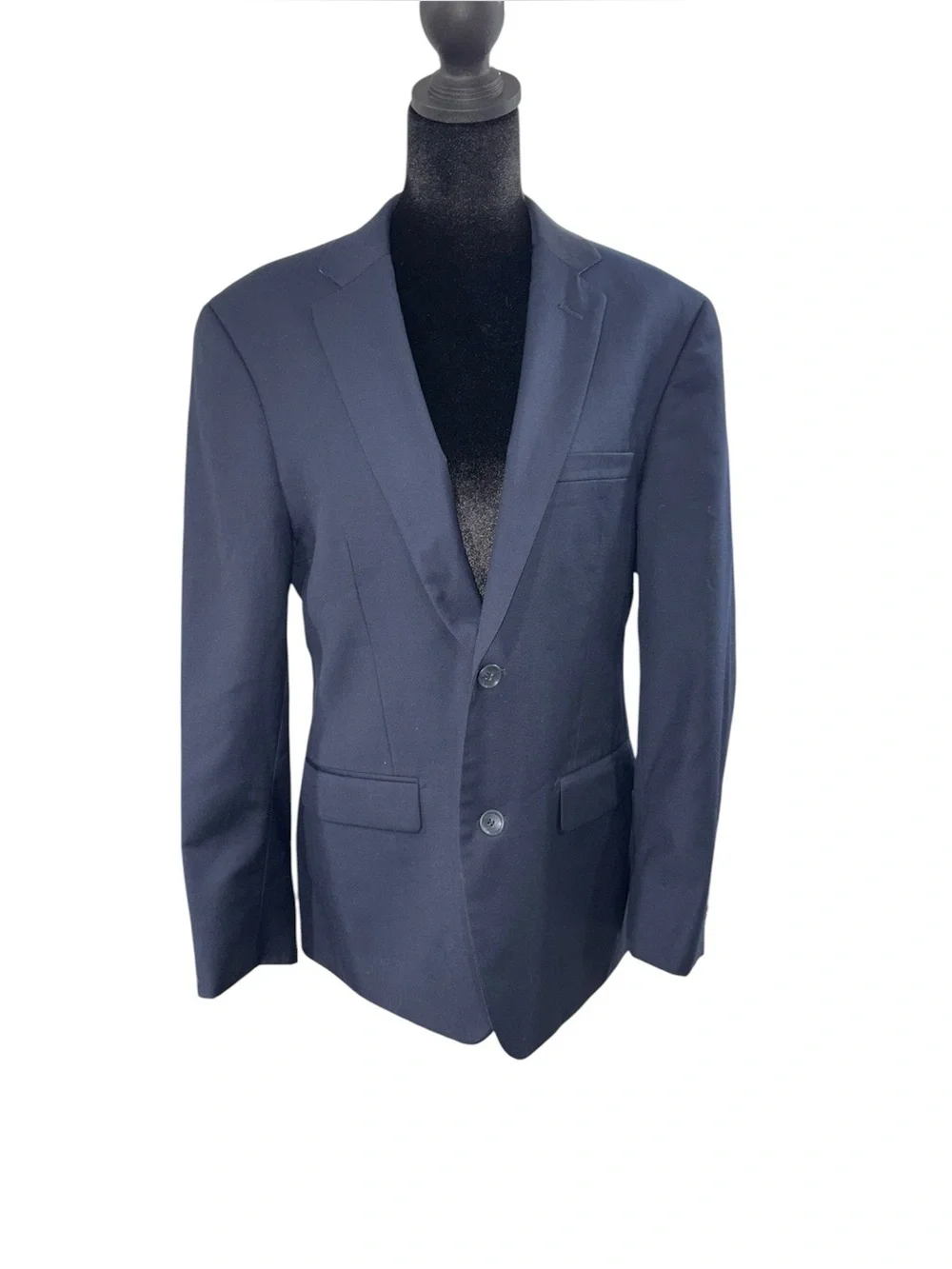 Pronto Moda Snello Men's Navy Two-Button Blazer Size 38S
